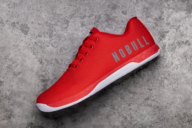 Nobull Red Alert Men's Trainers Red | USA E1269B